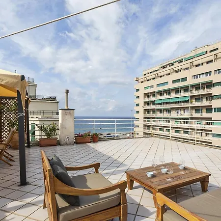 Апартаменты Attic With Amazing Seaview Terrace By Wonderful Italy